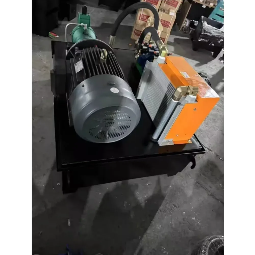 Hydraulic machine tool pump station system