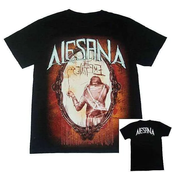 Alesana The Emptiness Album Cover Graphic T-Shirt Cotton Men Women Streetwear Tee