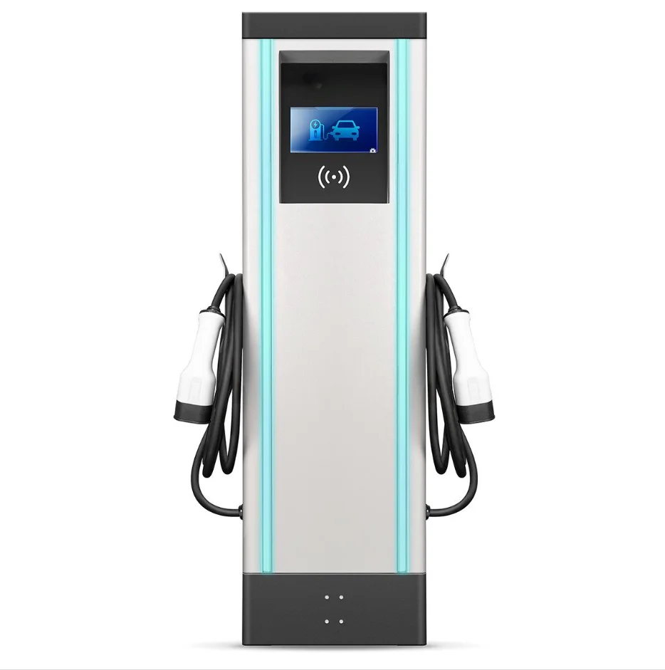 

Factory Price Dual-Gun 44kw Type 2 EV Charger Station New Condition with OCPP Wifi 4G App Integration