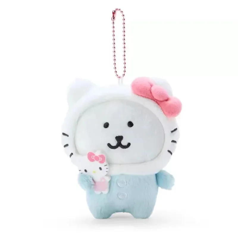 Cute Anime Plush Toys Keychain Kawaii Usagi Chiikaw Pendant Ornaments Pochacco Melody Kuromi Girls 10cm