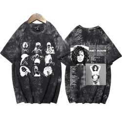 Janet Jackson Together Again Summer 2024  Tie Dye Tshirts Women