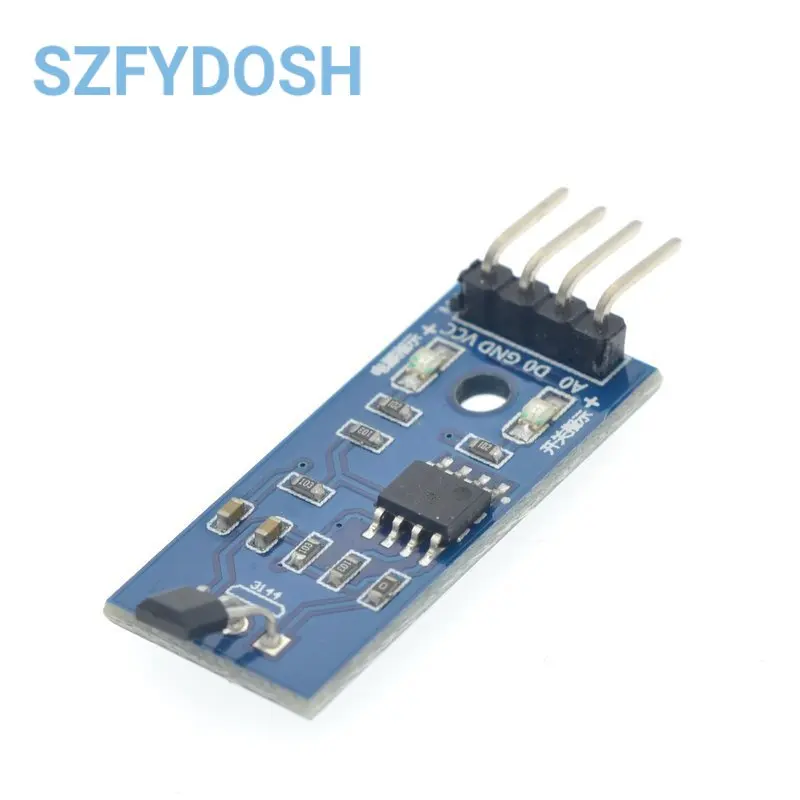 Hall Sensor Motor Speed Measurement Module 3144E Single Open Circuit Speed Sensor 3144 Count Sensor A3144 Board A3144E