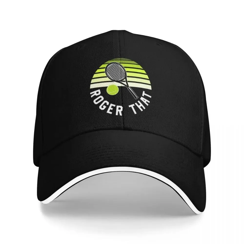 

Roger Federer Tennis Roger That Бейсбольные кепки Солнцезащитные кепки Мужчины Женщины Шляпы