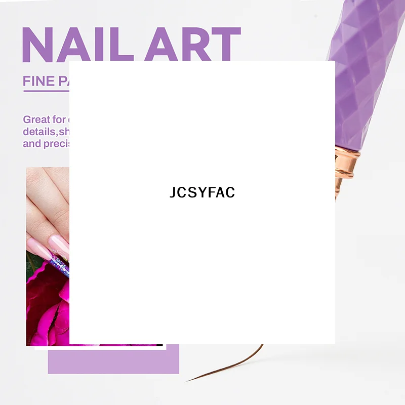 Zestaw 5 pędzli do zdobienia paznokci, pędzle do żelu UV, zestaw do francuskiego manicure, pędzle do linii, malowania, rysowania kwiatów, profesjonalne narzędzie do manicure