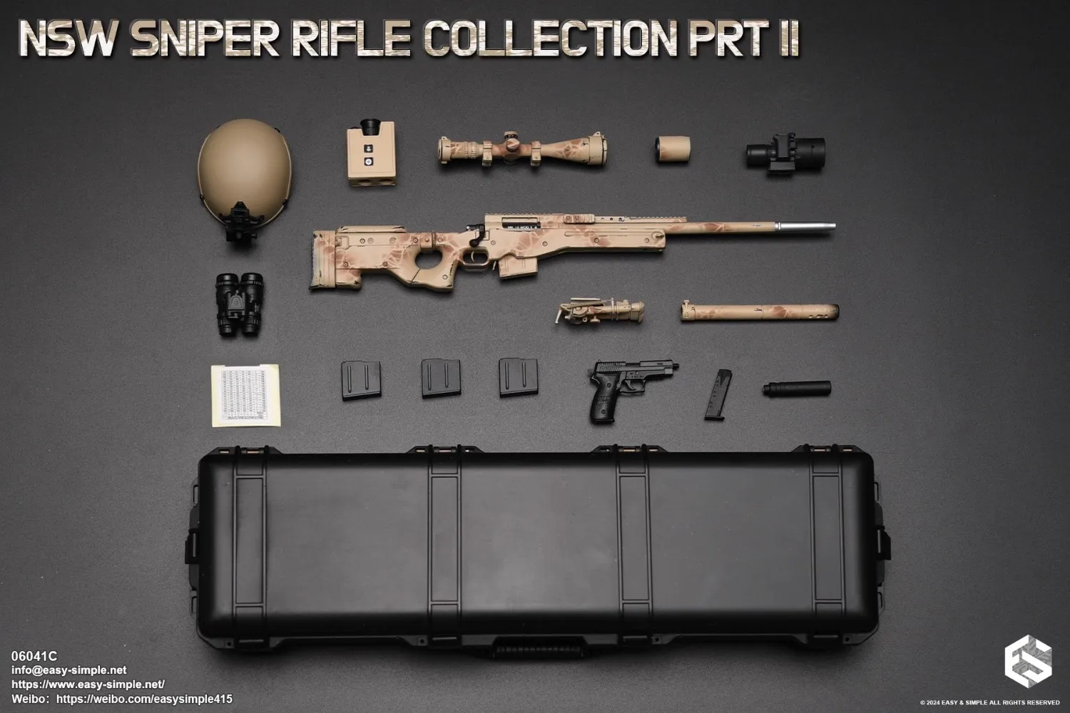Easy&Simple ES 06041 1/6 Soldier NSW Sniper Weapon Equipment Set