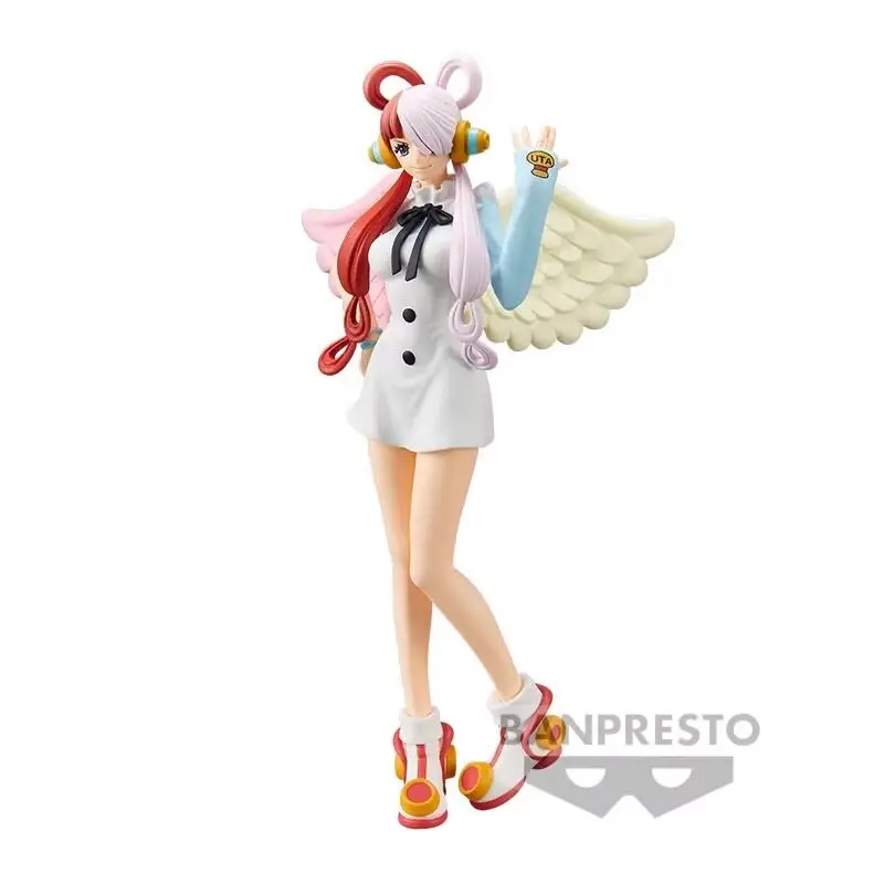 

Banpresto One Piece Dxf Uta Figure Film Red Pvc Statue Collectible Model Home Decoration For Adult Anime Collectors Birthday