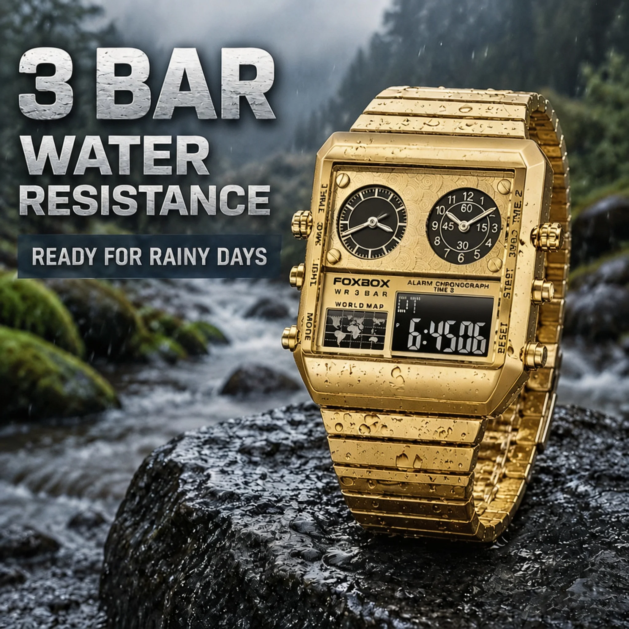 FOXBOX Montres à bracelet à qu - Luxury Watch Zone avis et prix