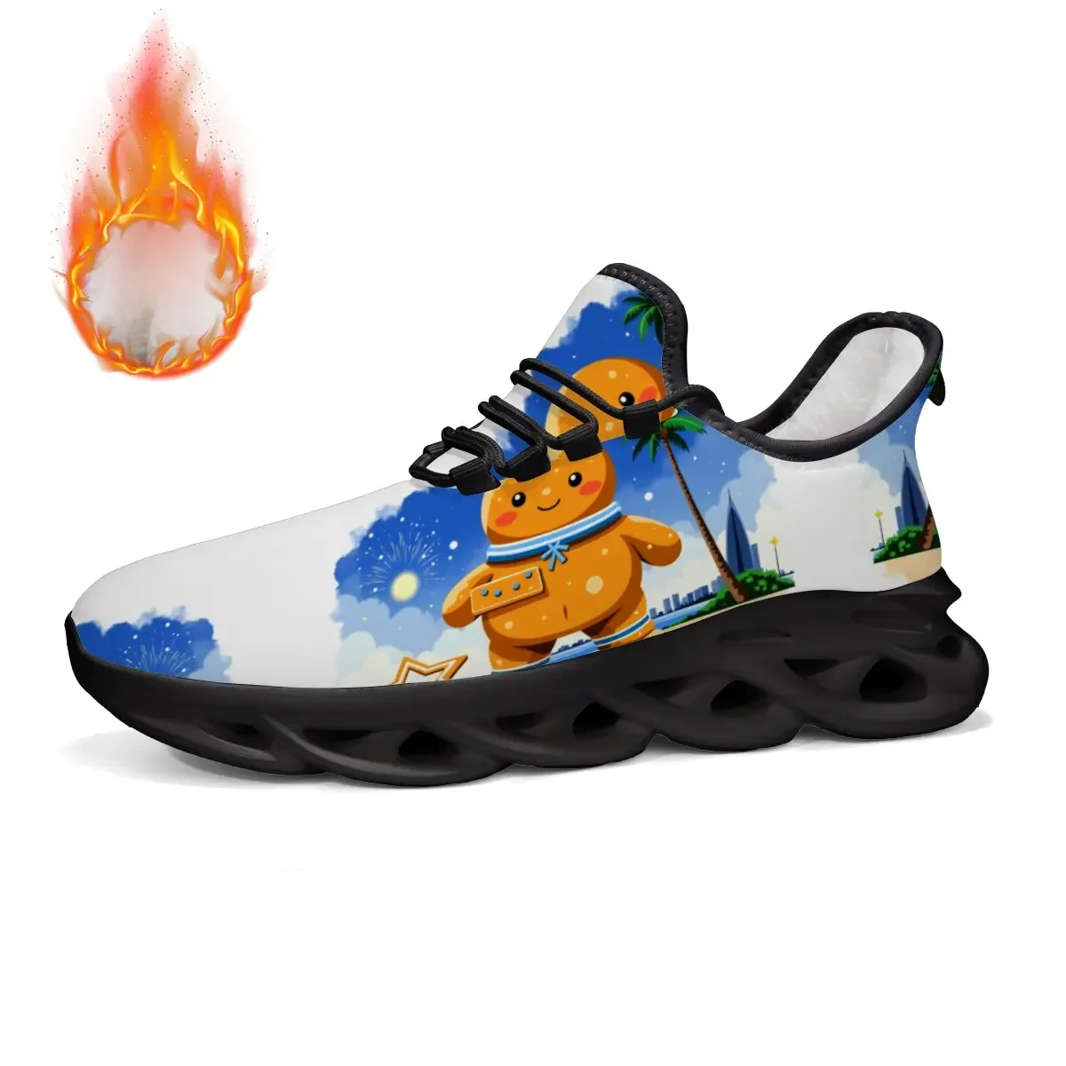 

Women's Mesh Lightweight Soft Sole Jogging Breathable Fashion Sports Walking Casual Tennis Flat Shoes Men Sneakers Sports Shoes