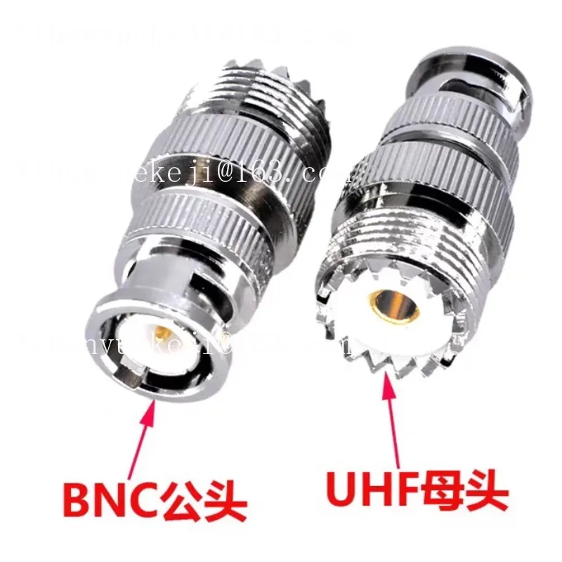 BNC female to UHF female walkie-talkie signal adapter, Q9  to M female head