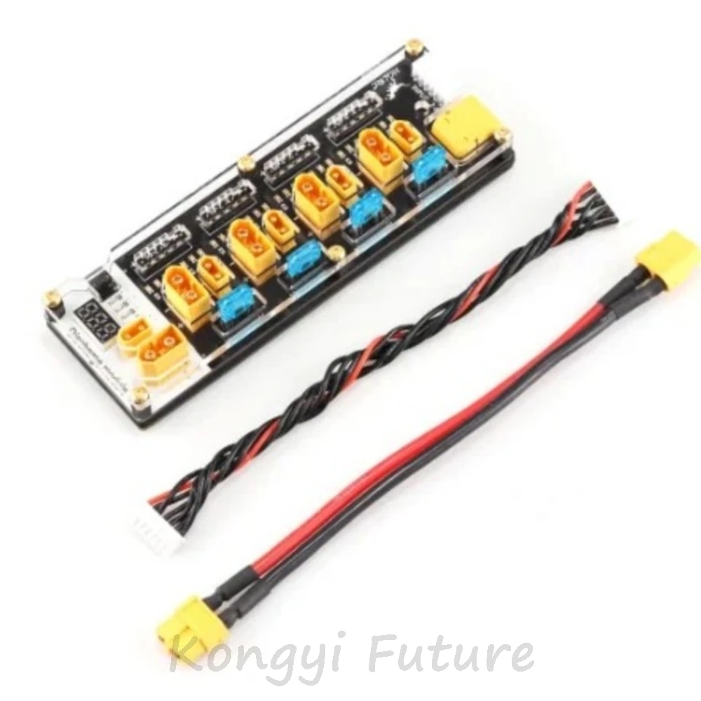 

Плата зарядного устройства HGLRC Thor PRO 40A 2-6S LIPO с разъемами XT60 XT30 для зарядных устройств RC-аккумуляторов