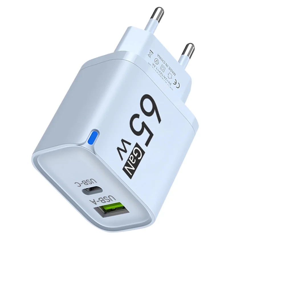 Ładowarka szybkiego ładowania 65W do iPhone 14 13 Xiaomi Huawei Samsung Oneplus Szybkie ładowanie Telefon Komórkowy Adapter Sieciowy — zdjęcie 2