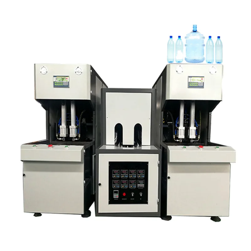 China 750Ml Automatic Pet Stretch Blowing Machine High Speed 5 Gallon Semi-Automatic Pet Bottle Moulding Supply Production Line