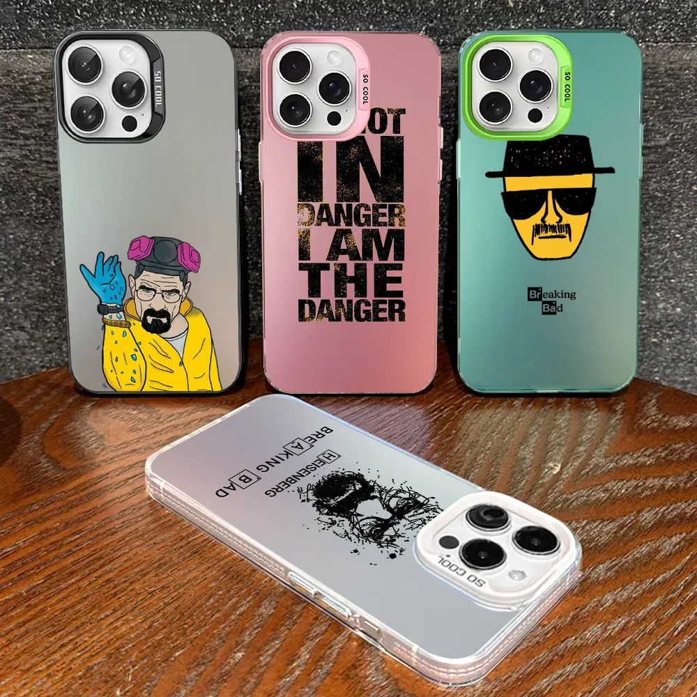 

Breaking Bad Phone Case For IPhone 16 15 14 13 12 11 Pro Max X XR XSMAX 8 7 Plus Matte Shockproof Back Cover