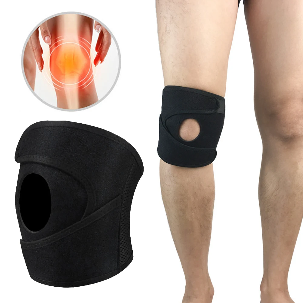 1PCS Knee Brace for Men Women Knee Pain Relief,Running,Meniscus Tear  - Adjustable One Size Patellar Stabilizing Knee Brace