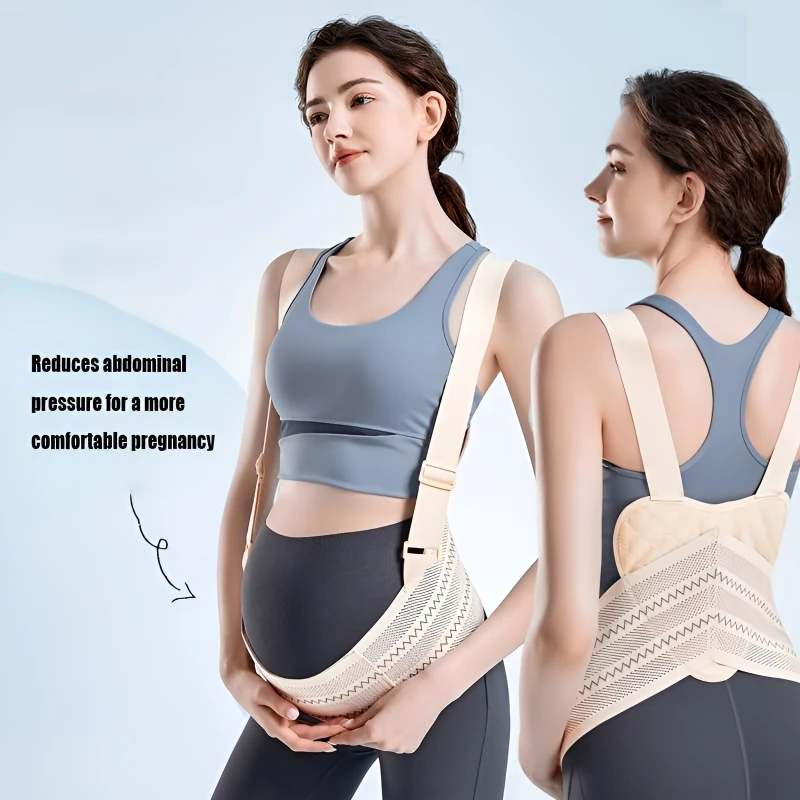 

Belly Bands For Pregnant Women - Maternity Belt Pregnancy Support - Breathable Abdominal Binder,For Pregnancy & Postpartum