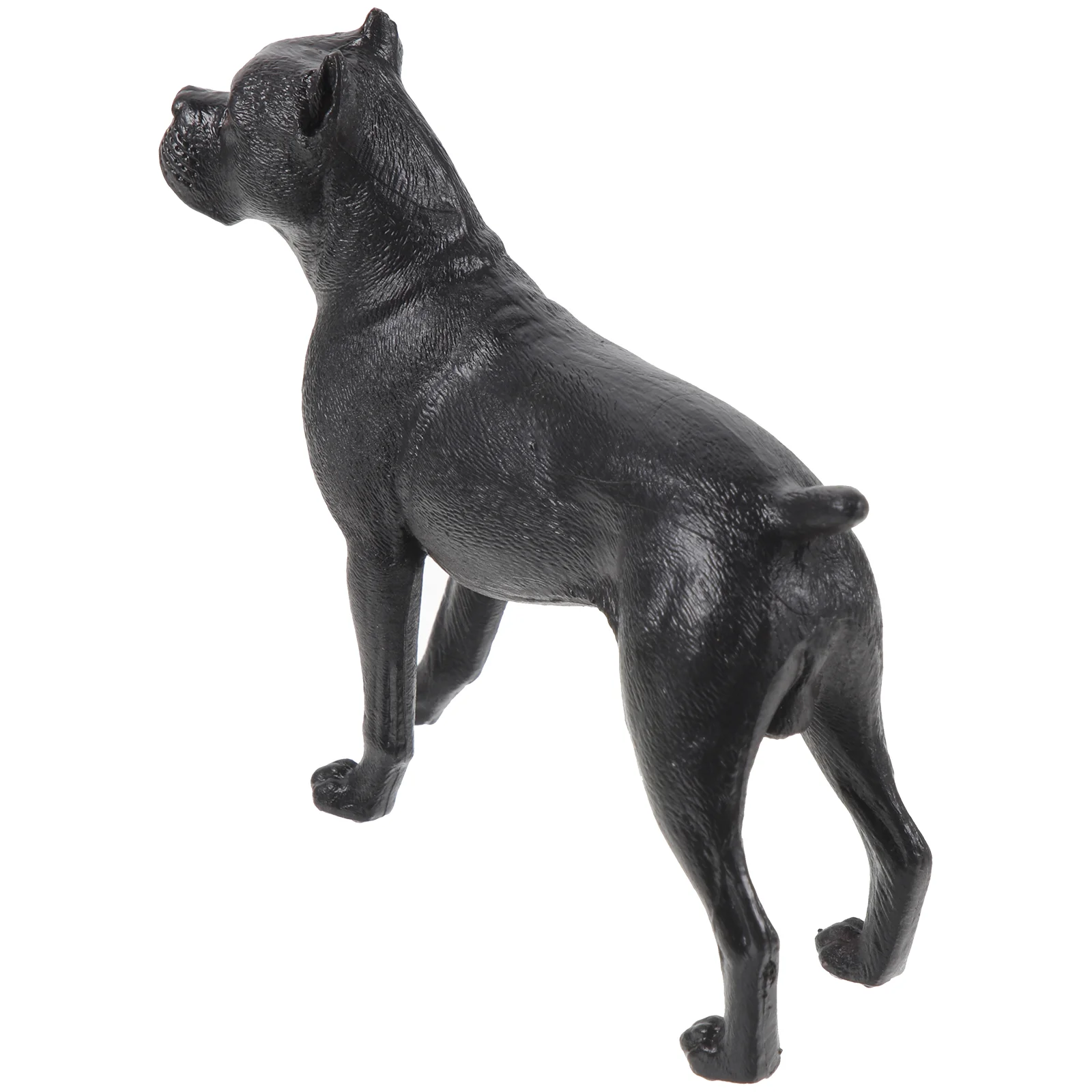 

Kids Toys Cane Model Artificial Dog Ornament Simulation Figurine Figure Decorate Recognition Black Figures Child