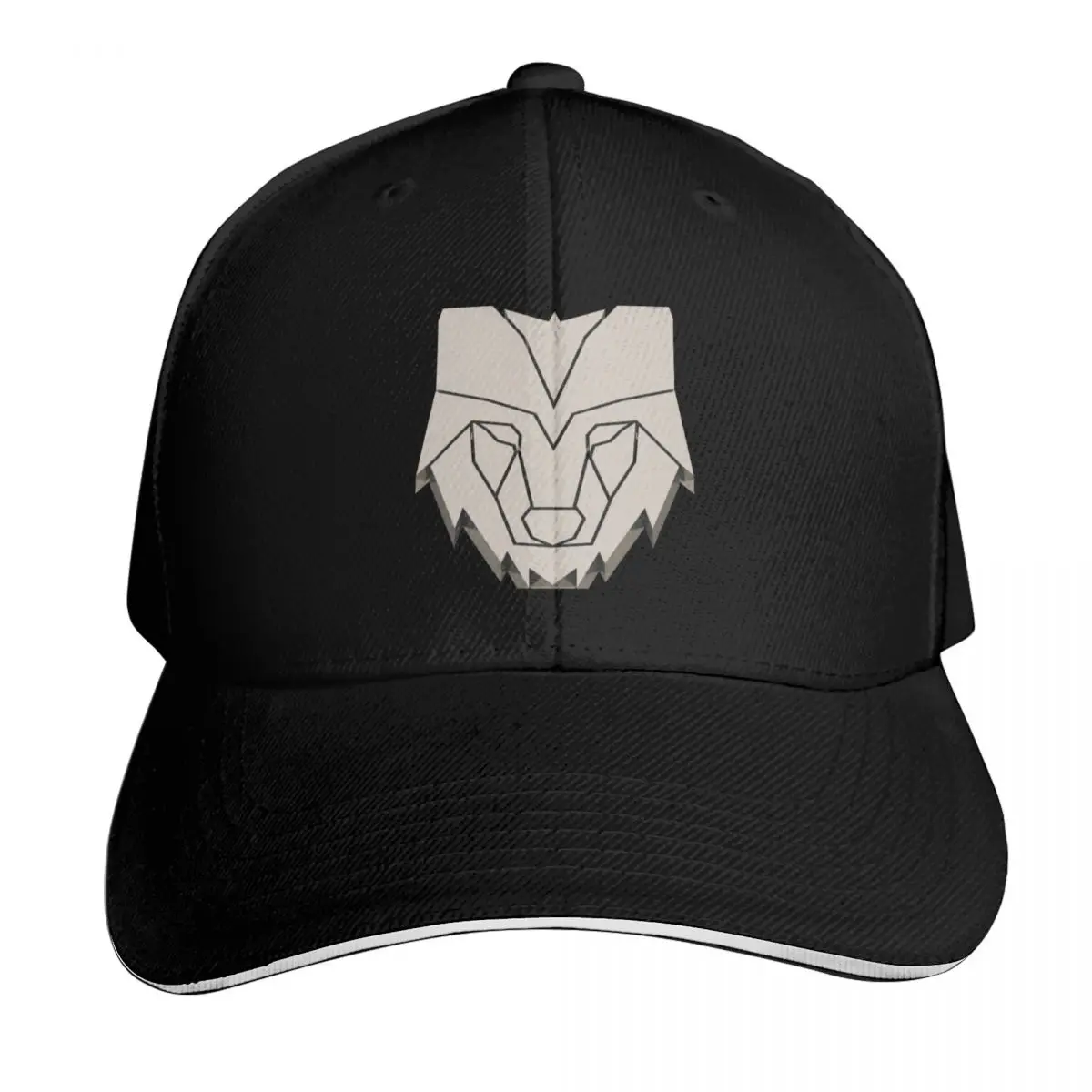Alpha Wolf Baseball Cap Summer Beach Travel Streetwear Hip Hop Trendy Vintage Retro Embroidered