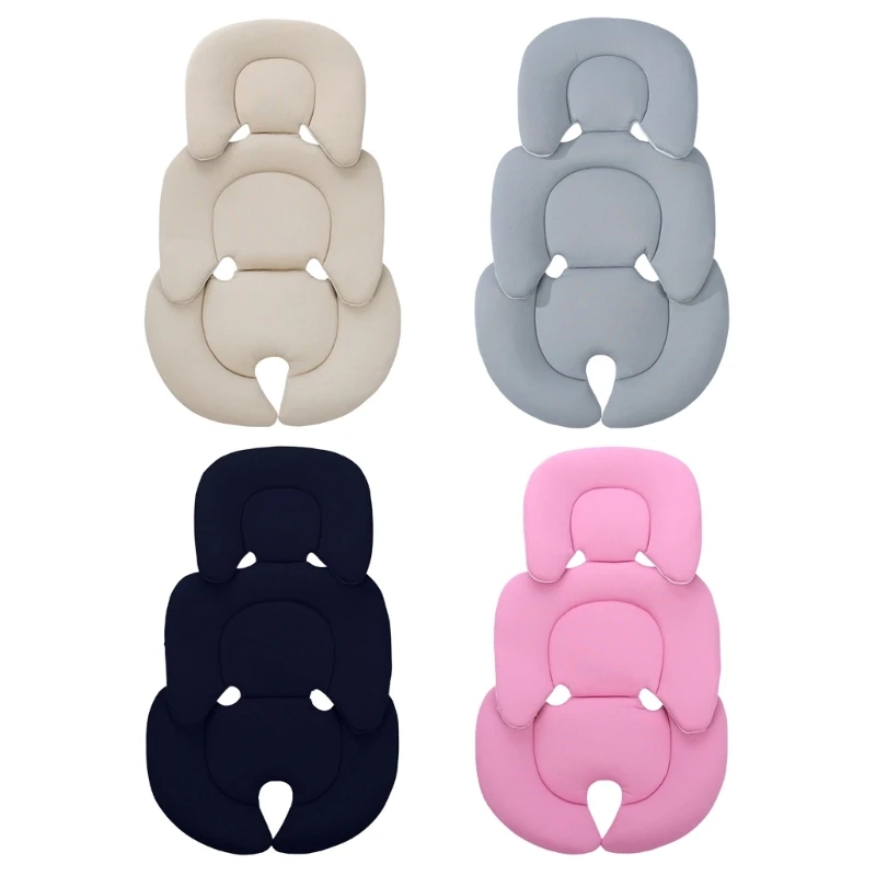 Upgraded Pram Insert Easy to Clean Baby Stroller Pad Breathable Baby Insert Convenient Baby Addition Lightweight Pad