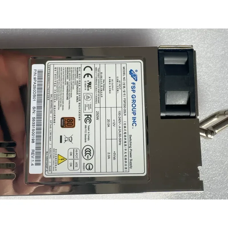 for Dawning DS600-G10 Disk Array Cabinet Power Supply for FSP250-20