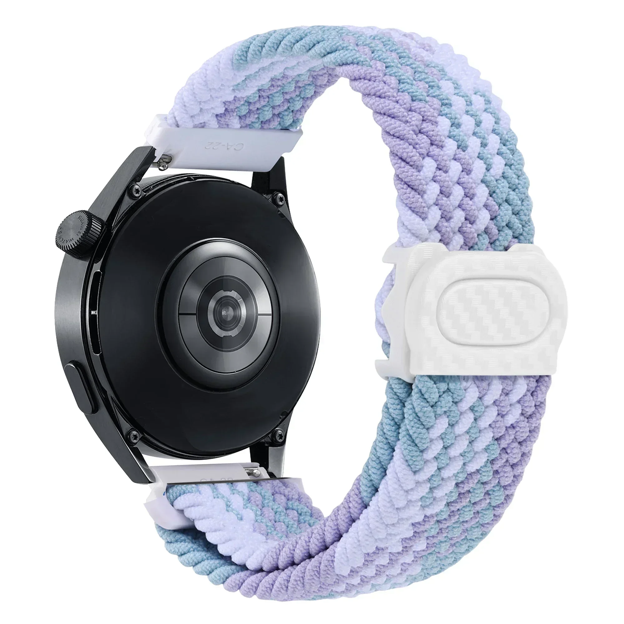 braided Strap For Samsung Galaxy Watch 6 4 classic 5 pro active 2s3 46 Nylon loop bracelet Huawei watch GT2 3 4 Band 20mm 22mm