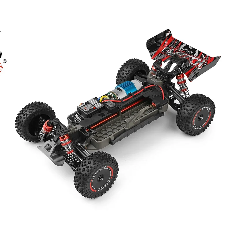 Newest Wltoys 124010 V8 1/12 2.4G Racing RC Cars 4WD 550 Motor 55Km/H High Speed Remote Control Car Off-road Drift Toys