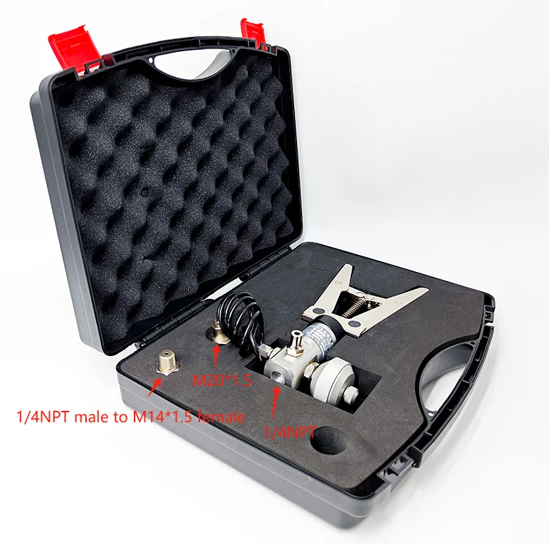 High Accuracy Vacuum Pressure Calibration Pump Handheld Pressure Calibrator 25 Bar