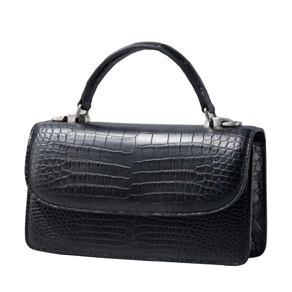 

kafandi new crocodile Female bag women handbag new portable One shoulder shoulder bag crocodile leather women flap