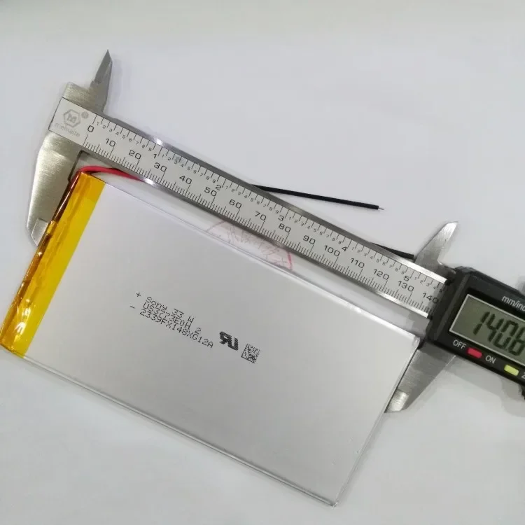 タブレット PC 内蔵バッテリー 3.7V ポリマーリチウム電池 3773140 パッケージ 5000mAh 大容量充電式