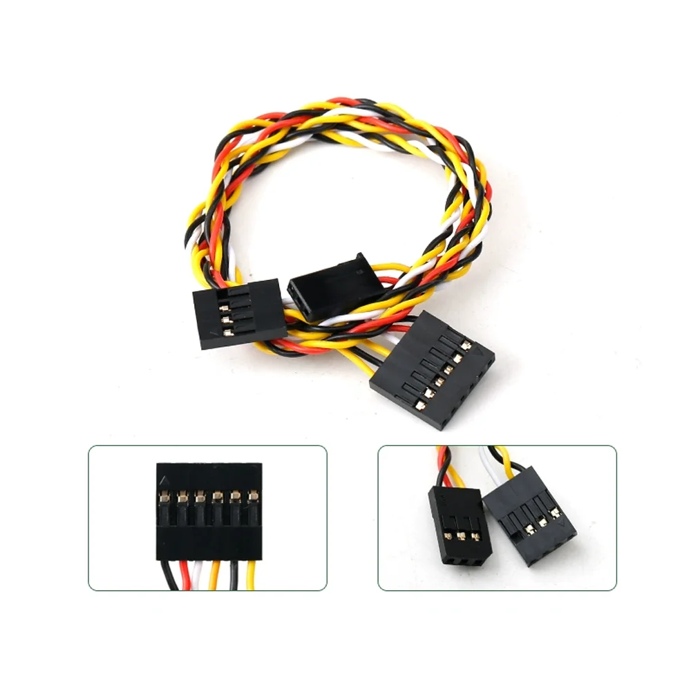 Skydroid remote control receiver is connected to the flight control data transmission line pole wing K++ K3A BY PIX flight contr