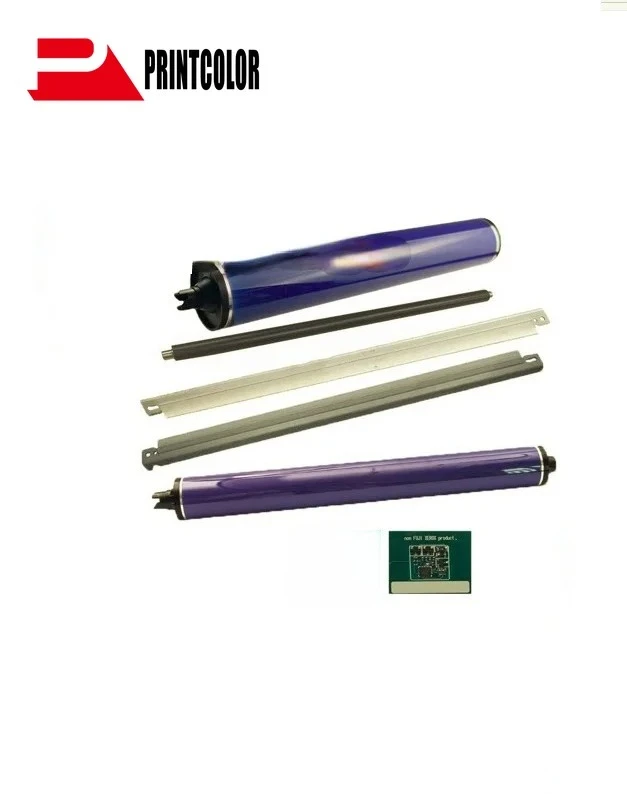 1Set  COLOR PCR Primary Charge Roller+ 013R00664 drum chip+ Cleaning Blade+OPC Drum for Xerox dc 240 250 242 252 260 550 560
