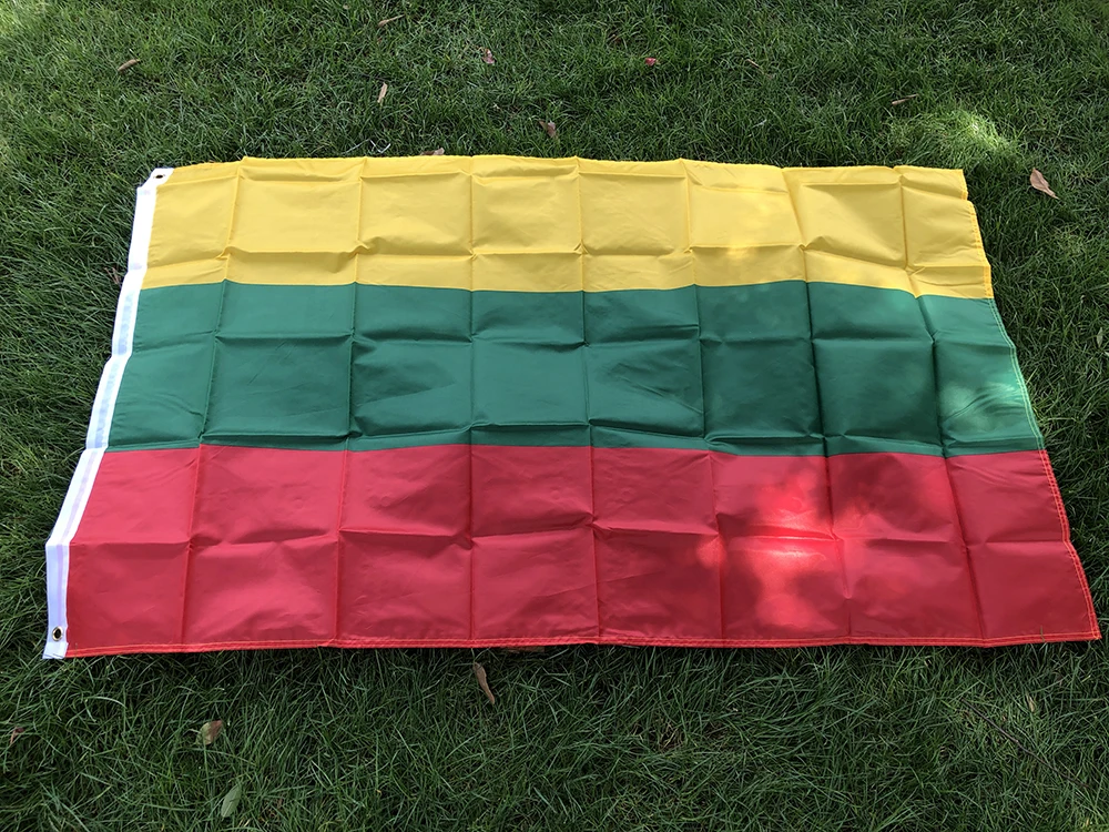 SKY FLAG 90*150cm Lithuanian Flags 3x5FTS polyester Hanging Lithuania flag banners Outdoor Indoor Big Flag