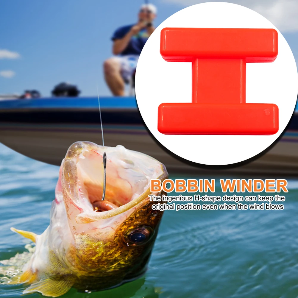 علامة صغيرة على شكل حرف H محمولة لخط الصيد علامة مقاومة للاهتراء العوامة معالجة ملحقات دقيقة تعويم لوضع علامات صيد سمك الشبوط #2