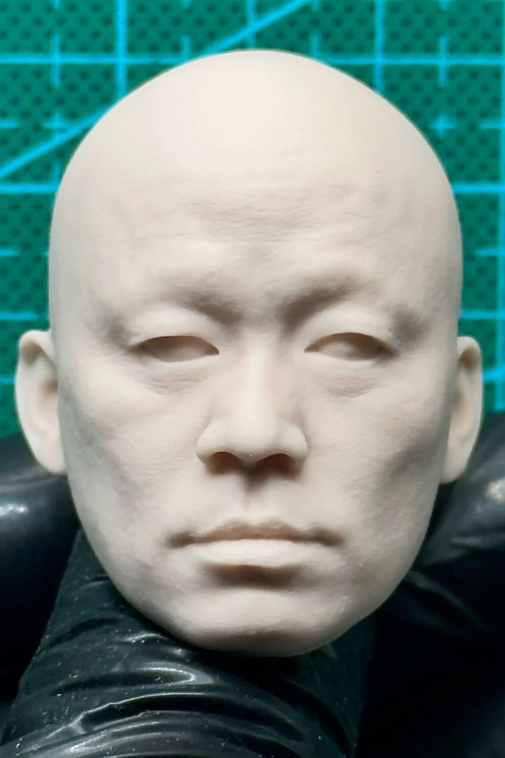 1/6 Film Television Actor Wang Baoqiang Hair Transplant Version Unpainted Male Head Carving Model Fit 12inchs Action Figure Body