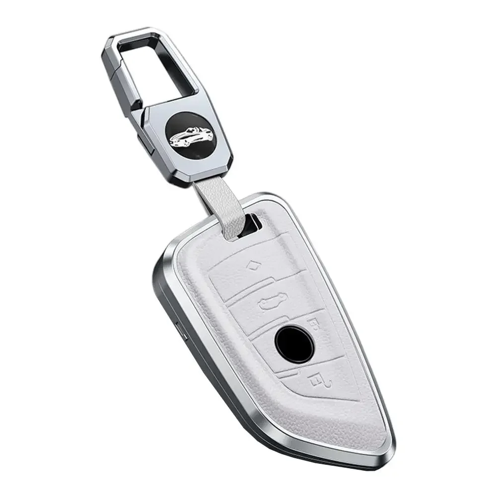 

Classic Design Key Fob Leather Key Case Rich Leather Texture Sturdy Frame Construction Timeless Aesthetic Appeal Key Protection