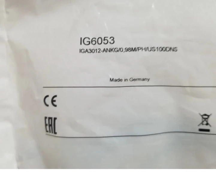 

Brand New Original IG6018 IG6022 IG6052 IG6053 IG6054 Inductive Fast Transport