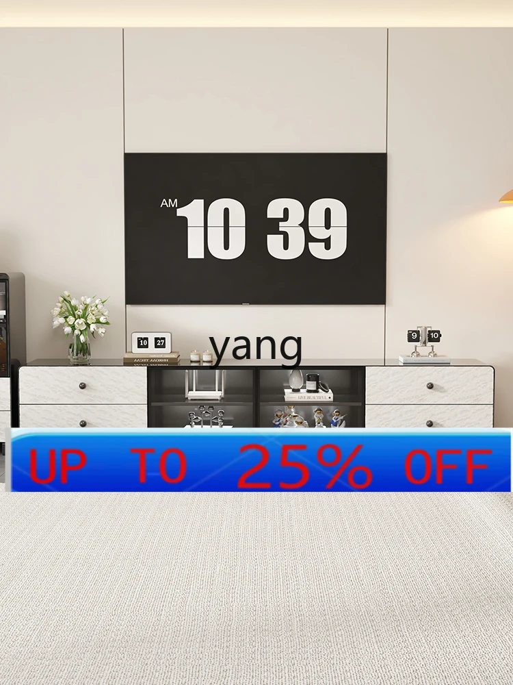 

CX minimalist TV cabinet solid wood living room home combination creative TV cabinet