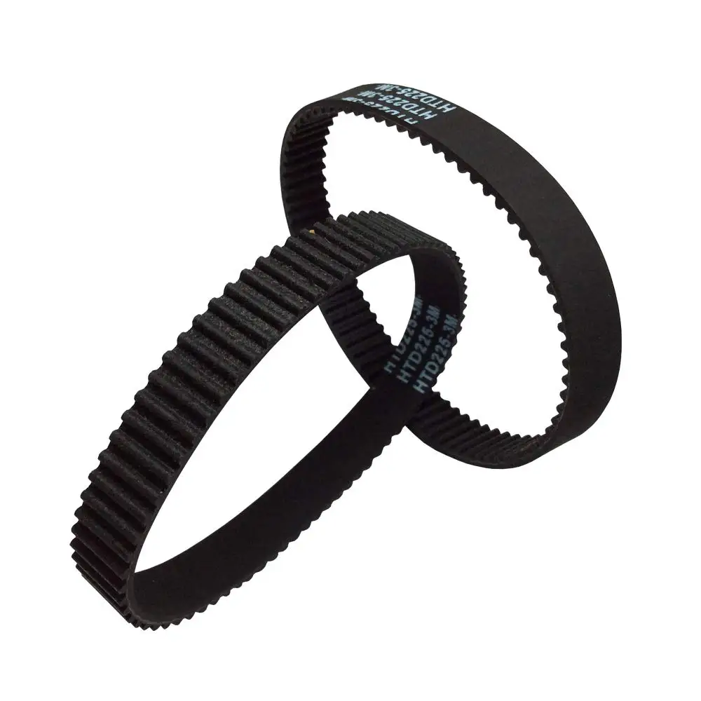 2PCS HTD 3M Small Rubber Timing Belt 171mm Length 57 Teeth 6mm Width Industrial Timing Belt for 3D Printer Accessories