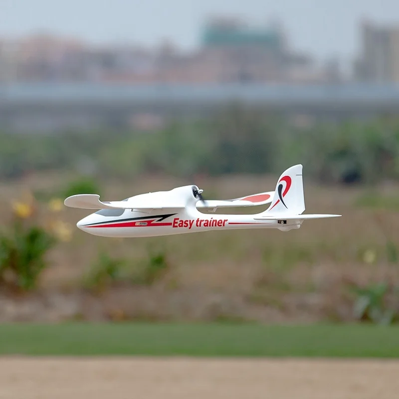 FMS Model 1280 Traveler V2 Anfänger-Übungsflugzeug mit ferngesteuertem Schaumstoff, Handgleiter mit festem Flügel