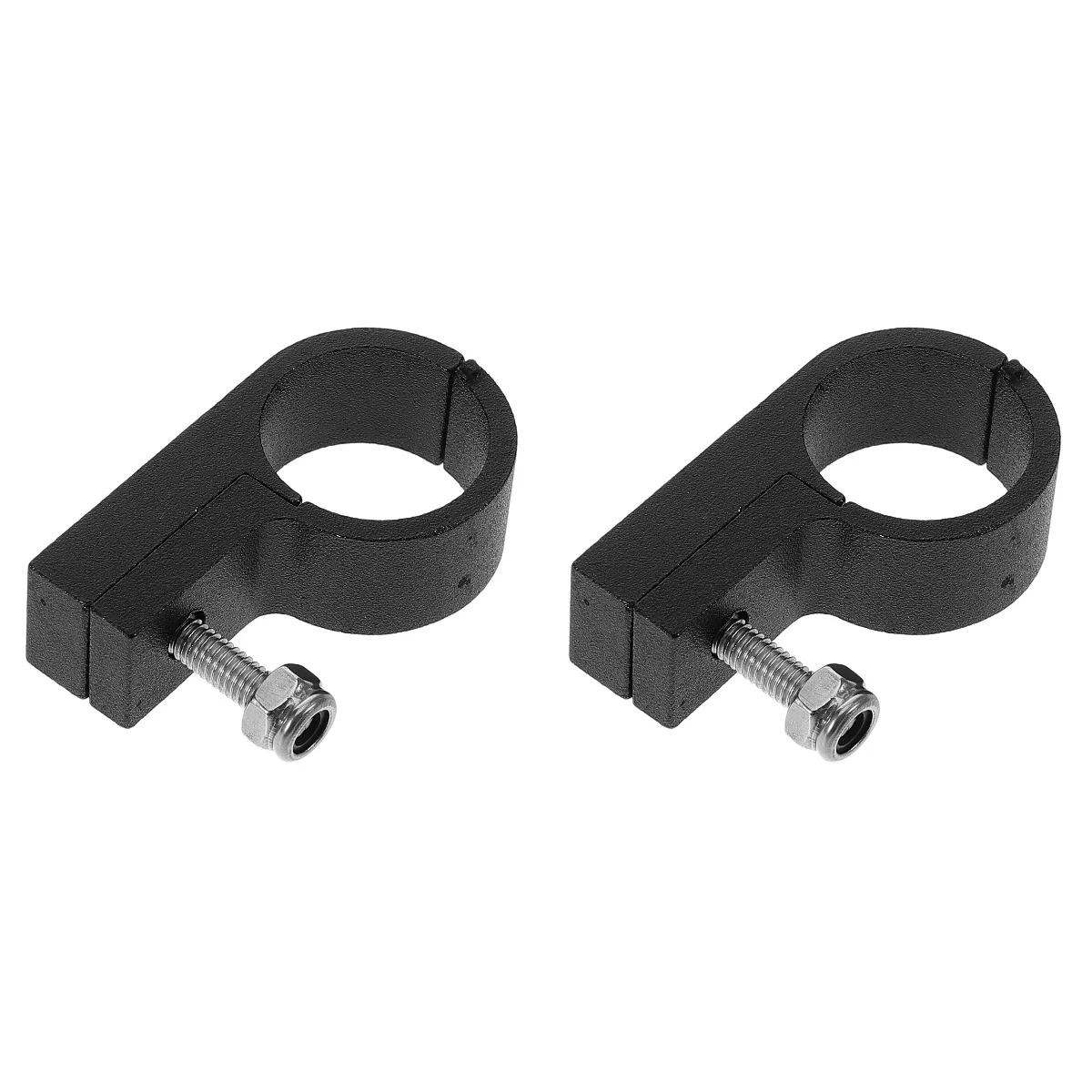 

2 Pieces Hose Clamp Small Fastener Fuel Line Aluminum Alloy Clamps Clips Pipe Band