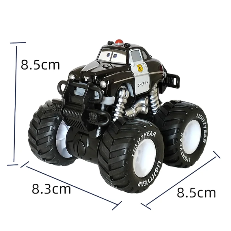 Pixar Cars Mater Lightning McQueen Jackson Storm Big Wheel Offroad-Fahrzeug Rückzieh-Autos Modell-Spielzeug Geburtstagsgeschenke – Detail 11