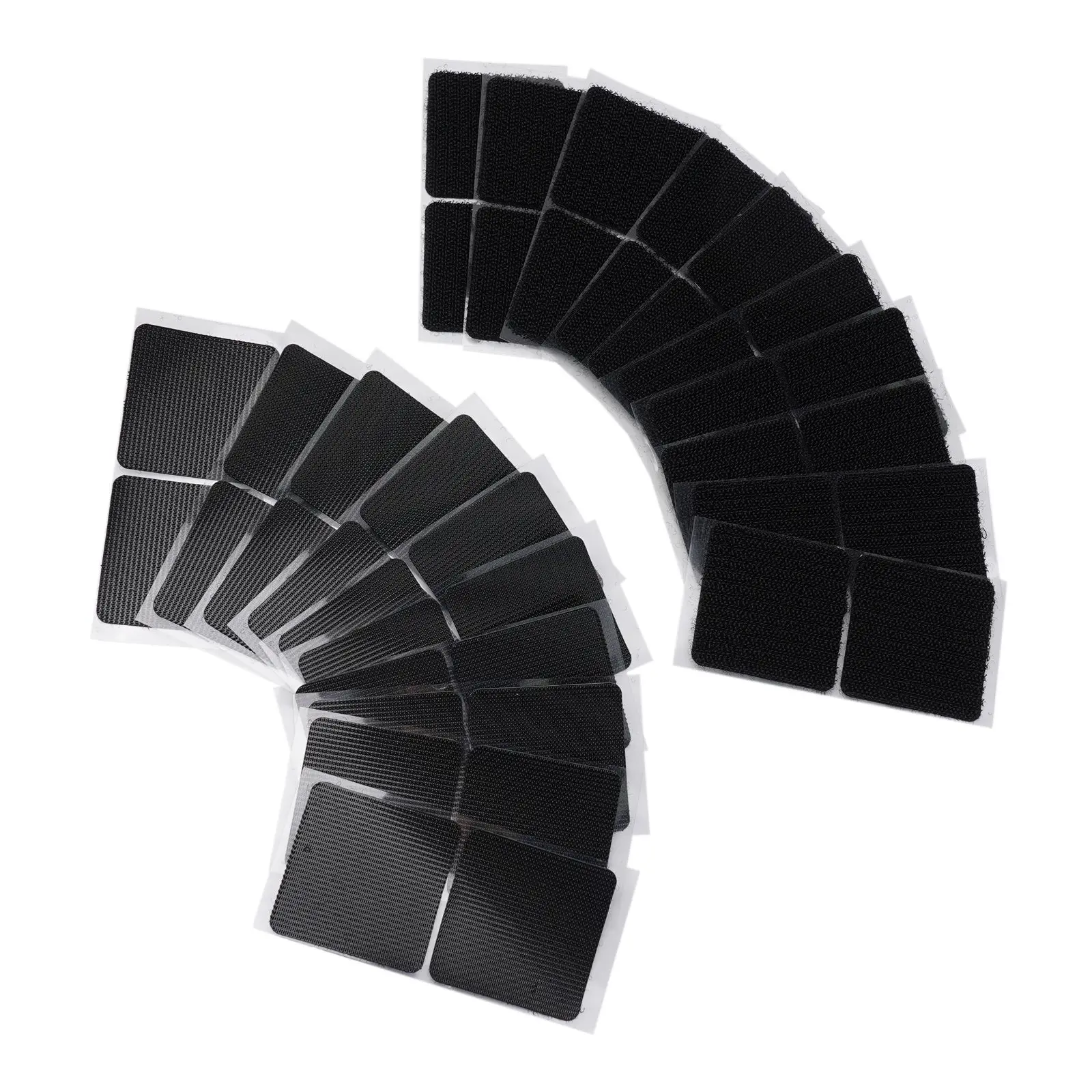 20PCS Automotive Floor Mat Clips with Backing Support and Strong Adhesion for Carpet Tape Based Fixing in Cars and Living Spaces