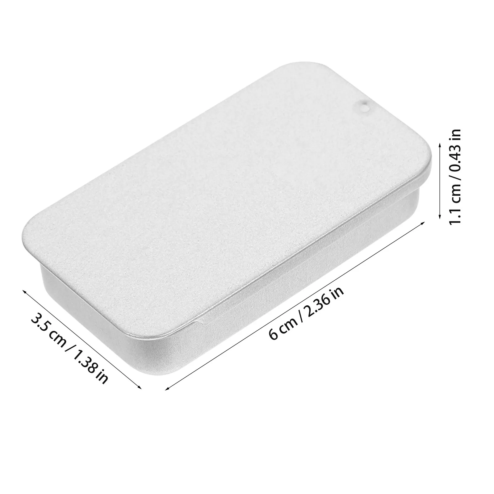 2Pcs Creative Metal Bird Food Box Small Volume Easy Carry Outdoor Bird Feeder Waterproof Semi Closed Sliding Lid Training