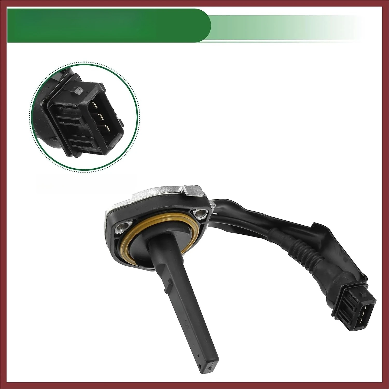 Car Oil Level Sensor Engine Oil Sending Unit for BMW 1997&1998 528i, 12617508002
