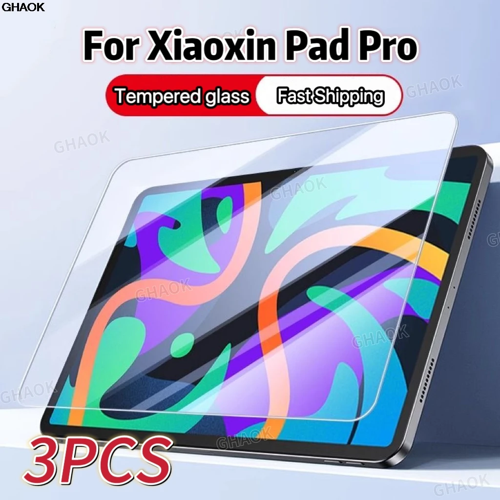 

3 шт. закаленное стекло для Lenovo Xiaoxin Pad Pro 12,7 2023 2025 2022 Защитная пленка для экрана Xiaoxin Pad 2024 11-дюймовая пленка