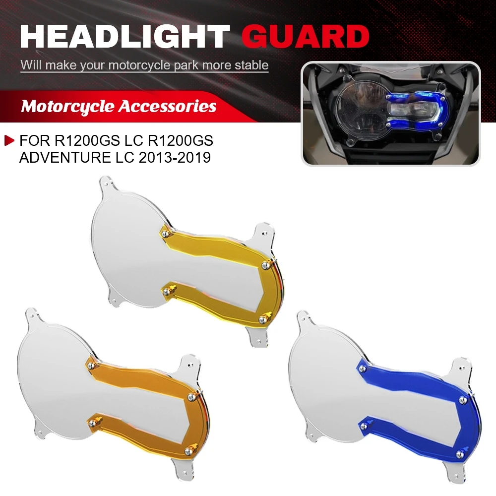 

Motorcycle Headlight Protection Headlight Film Guard Front Lamp Cover For BMW R1200GS LC R1200GS Adventure LC 2013-2019