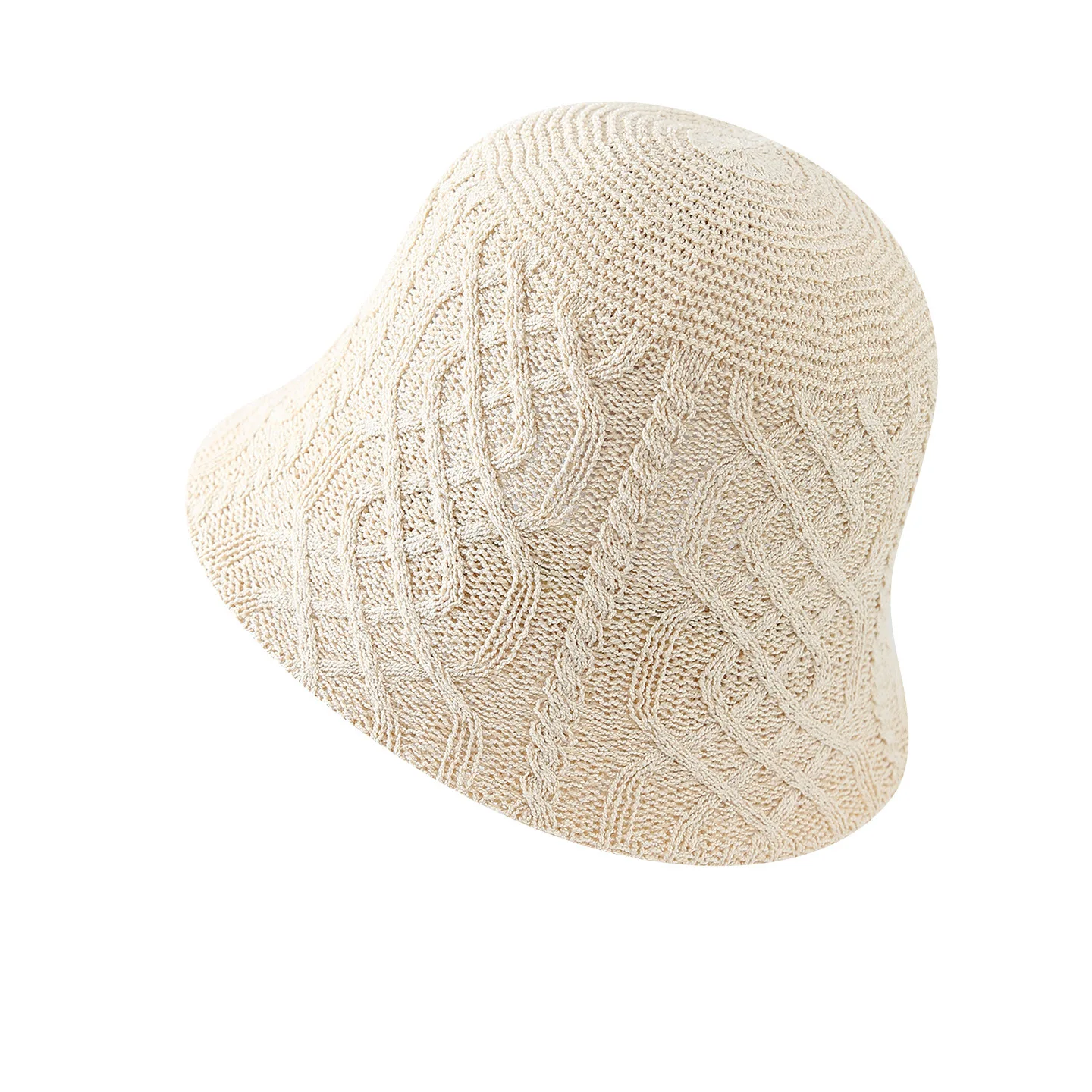 الخريف الشتاء متماسكة العجين المقلي التقلبات نمط صياد قبعة الصوف قبعة بحافة الكبار المرأة قبعة دافئة يندبروف حوض قبعة 4m690 #5