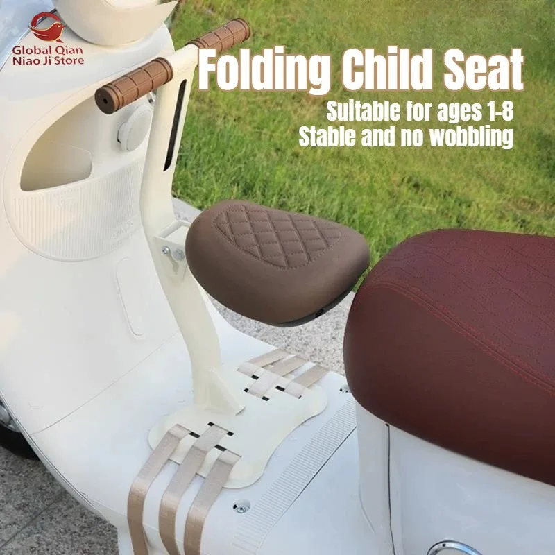 Child seat for Aima Aido electric scooter, front seat for a05/Roland Pro/Kuling & Kumai