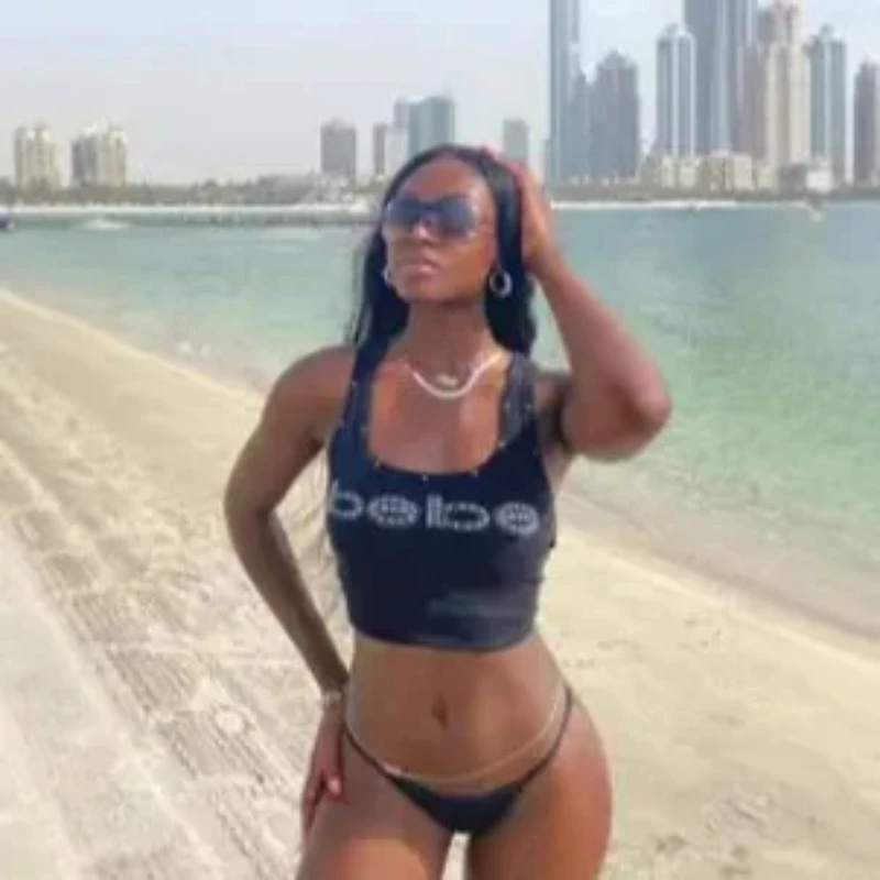 Summer clothes 2025 for Women's Clothing new halter fashion drill without back