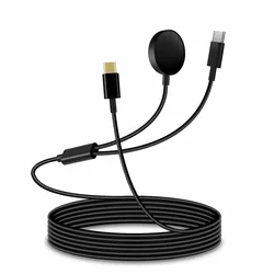 2 in 1 Type C PD Charger Cable for Samsung Galaxy Watch 6 /6 Classic /5 Pro/4/3/Active2/1,USB C Charging Phone Cable