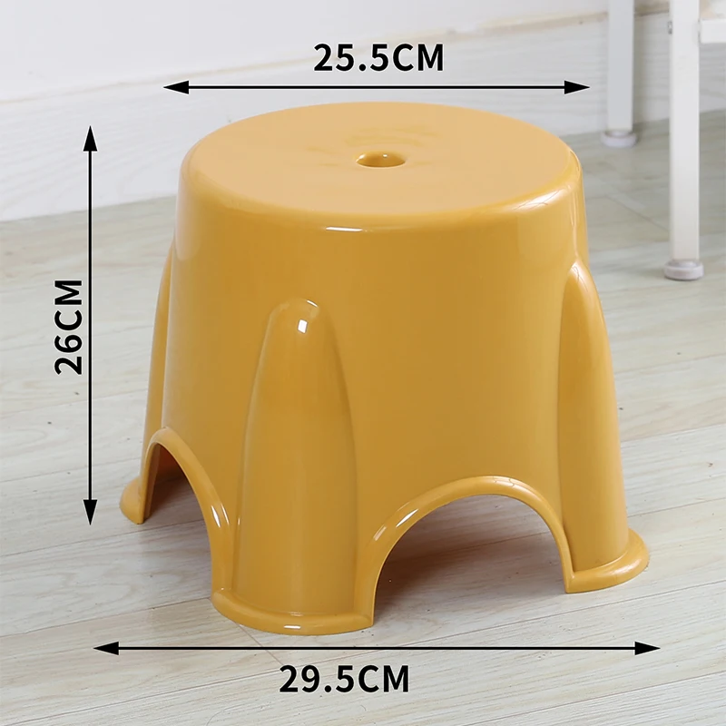 

rubber stools Small stools, plastic benches, household children's stools, thickened round stools, anti slip, foot stepping